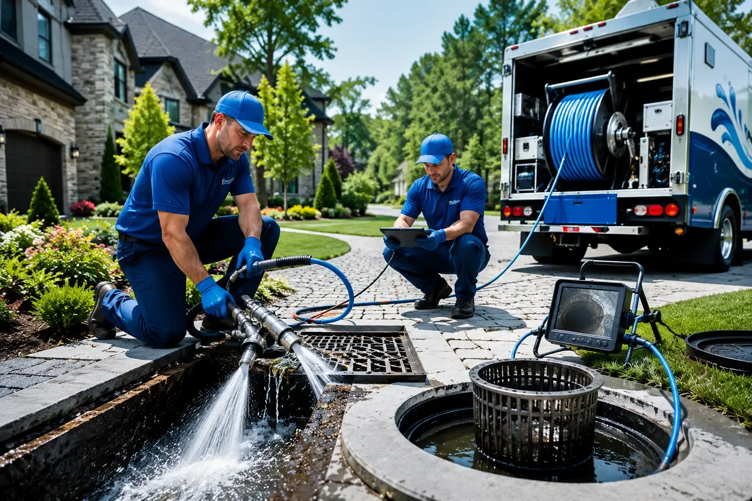 Local outdoor drain cleaning professionals in Auburn, NY